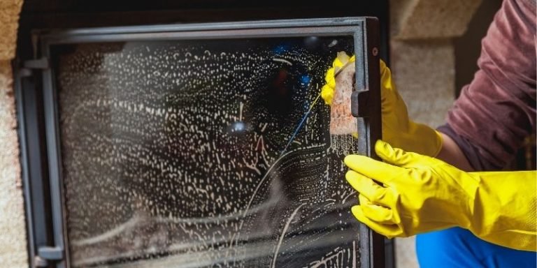 Gas fireplace cleaning near me