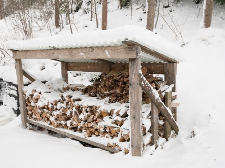 Should Firewood Be Covered? (& The Best Ways) Fireplace Tips