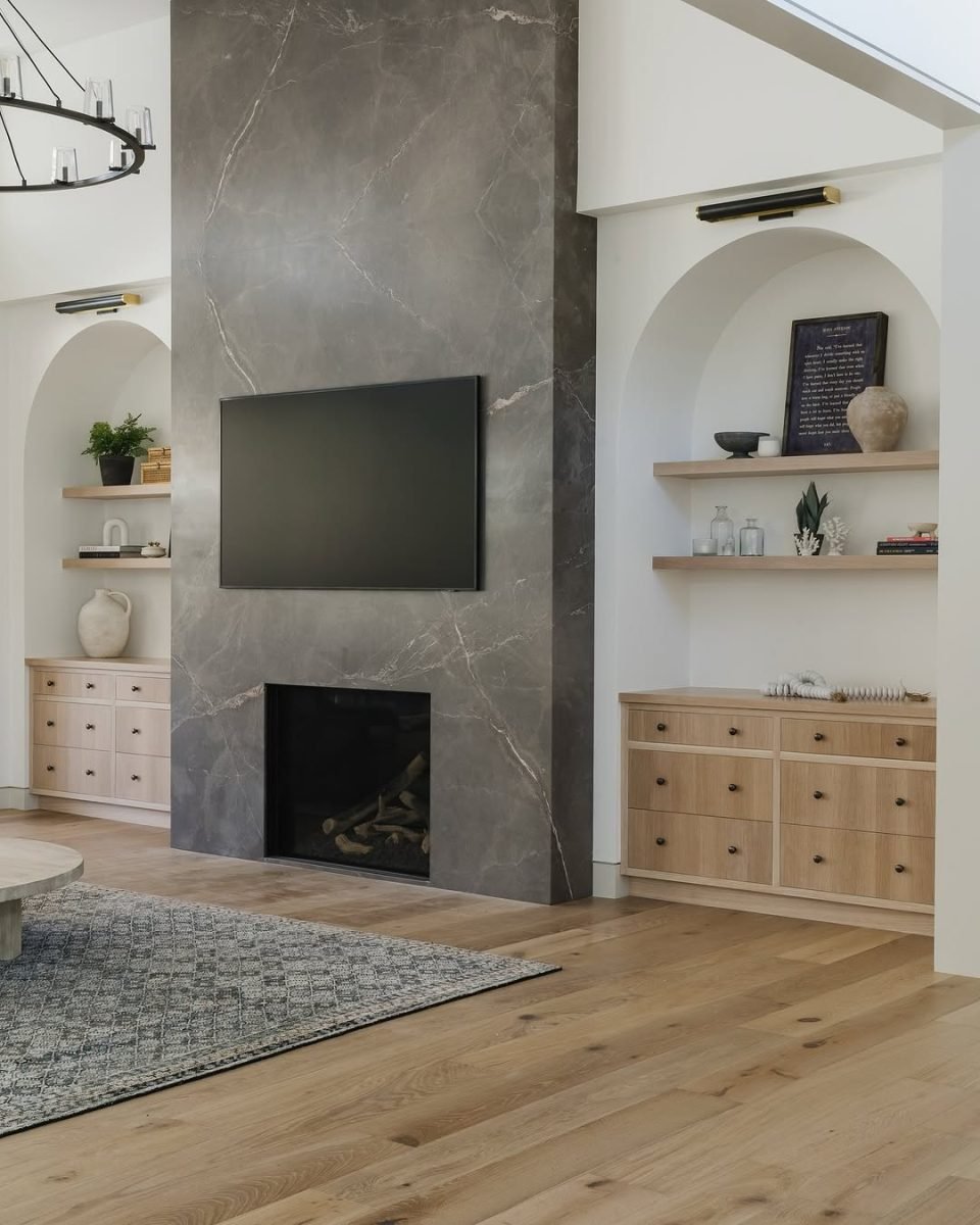Top 50 Elegant Fireplace TV Design Ideas – Fireplace Tips