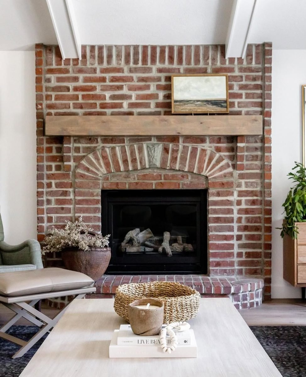 Top 50 Brick Fireplace Designs Fireplace Tips