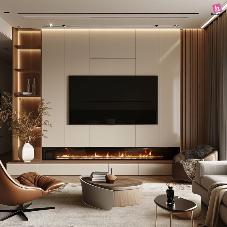 Top 50 Elegant Fireplace TV Design Ideas – Fireplace Tips