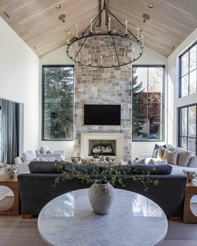 Top 50 Elegant Fireplace TV Design Ideas – Fireplace Tips